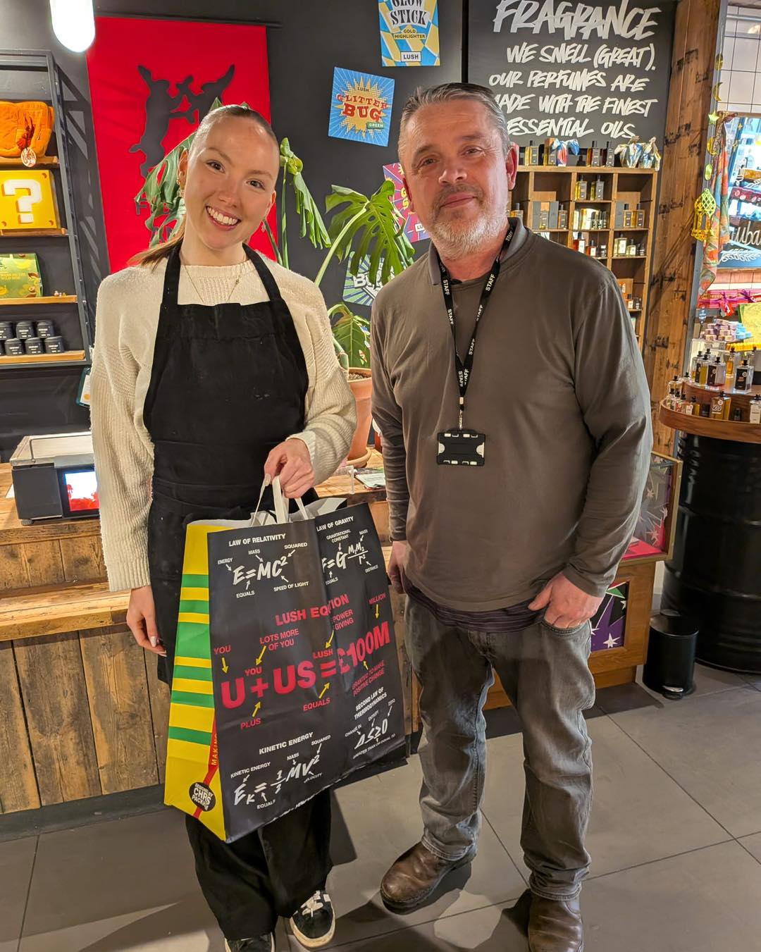 featured image thumbnail for post Thank you Natalie from Lush Merry Hill for your donations!